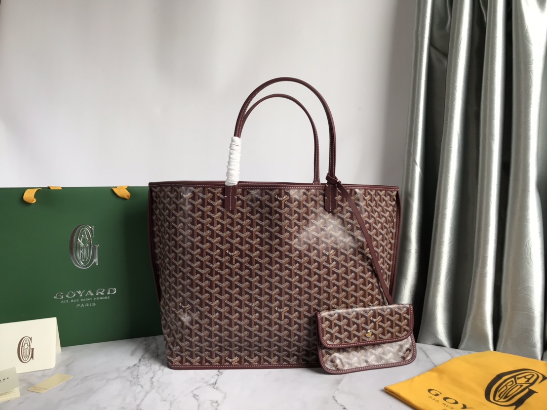 Anjou GM Reversible Tote Bag In Burgundy